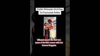 Collin Gillespie Out Due To Fractured Ankle💞nba basketball sports shorts trending [upl. by Nahtannoj]