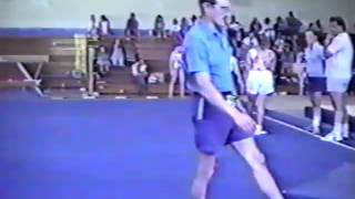 1993 USA UKR BLR gymnastics meet womens training [upl. by Acceber]