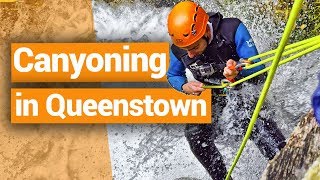 ⛑️ Canyoning in Queenstown – New Zealands Biggest Gap Year – Backpacker Guide New Zealand [upl. by Noelopan]