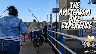 The Amsterdam Bike Experience  July 2024 [upl. by Aryajay]