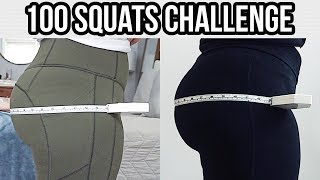 I Did 100 Squats a Day For 30 Days [upl. by Nonnek100]