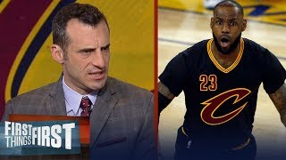 Doug Gottlieb reveals why hes putting Larry Bird and Jordan over LeBron James  FIRST THINGS FIRST [upl. by Schroder]