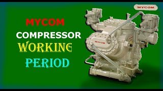 MYCOM compressor running period [upl. by Nae]