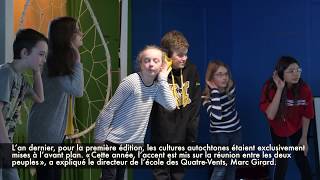 Semaine interculturelle à l’école des QuatreVents [upl. by Ruff]