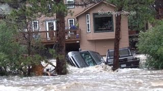 9122013 Estes Park CO Big Thompson River Rescue [upl. by Arait]