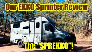 Our Complete Review of the 2024 Winnebago EKKO Sprinter [upl. by Doti]