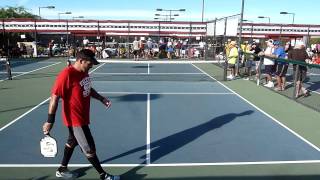 USAPA Pickleball Nationals 2013 Mens Singles 35 GOLD Medal part 3 of 3 presented by Valenti Sports [upl. by Attenrad563]