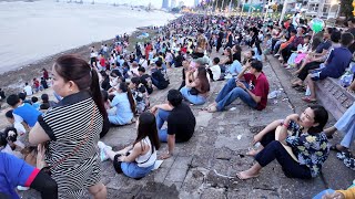 【４Ｋ60】WATER FESTIVAL BUN OM TOUK CELEBRATE in Phnom Penh City Cambodia [upl. by Asli752]