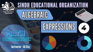 Lec4 Algebraic Expressions  Definition and 10 MCQs  Mr Ali Bux  Learn Maths [upl. by Labotsirc438]