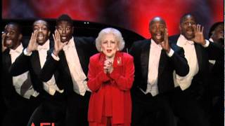 Betty White Surprises Morgan Freeman at the 39th AFI Life Achievement Award [upl. by Duaner]