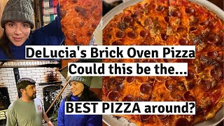 DeLucias Brick Oven Pizza Raritan NJ  The Best Thin Crust Pizza since 1917 [upl. by Isoj]