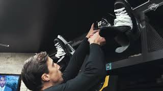 NHL Media Tour 2022 Fleury Pranks Crosby [upl. by Ahtelat]