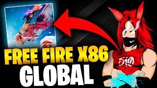 FREE FIRE X86 GLOBAL 🚀 DOWNLOAD [upl. by Amedeo]