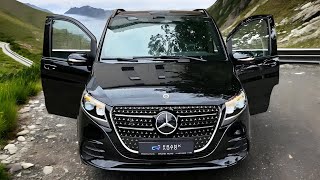 New 2025 Mercedes VClass Luxury family VIP Walkaround [upl. by Ynner]