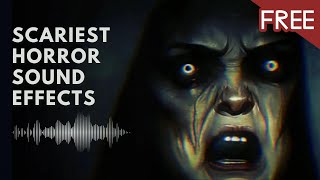 Scary Horror Sound Effects  SCARE and prank your friends with this video 😱 [upl. by Anelaf]