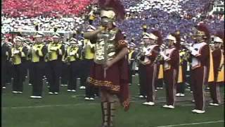 USC Trojan Marching Band  The Star Spangled Banner dir by John Williams 2004 Rose Bowl [upl. by Anoirtac]