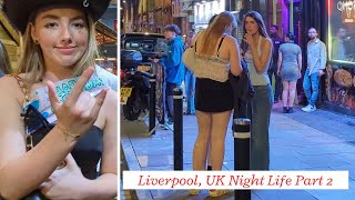 Liverpool UK Nightlife  Part 2 [upl. by Cagle]