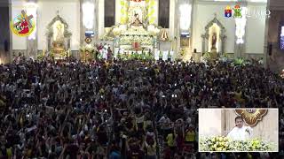 Ang pagdating ng Mahal na Poong Hesus Nazareno sa Kanyang Dambana mula Qurino Grandstand Luneta [upl. by Darce566]