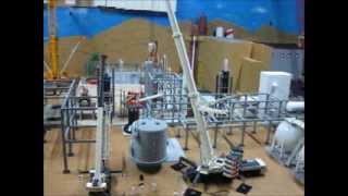 terex ac 500 assembly and heavy lift part 2 [upl. by Hahsi]