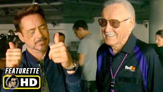 The MCU Stan Lee Cameos HD Marvels Tribute amp Behind the Scenes [upl. by Suciram]