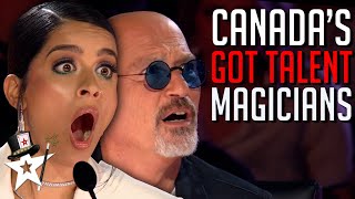 ALL Magic Auditions from Canadas Got Talent 2023 [upl. by Nahshu]