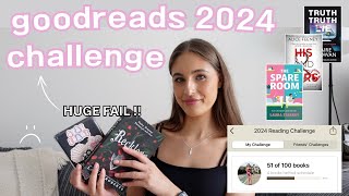 catching up to my 2024 Goodreads Challenge   I FAILED [upl. by Evad]