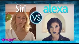 SIRI vs ALEXA  AI RAP BATTLE [upl. by Erick276]