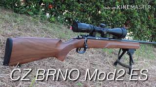 CZ452 BRNO Mod2 ES 22LR [upl. by Galatea127]