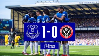 EVERTON 10 SHEFFIELD UNITED  Premier League highlights [upl. by Riti596]