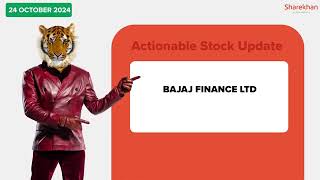 Stocks To Buy Now  SRF Ltd amp BajajFinance Ltd  24th Oct 2024 [upl. by Tiphany709]