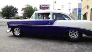 For Sale 1956 Chevy 210 Pro Street Driving [upl. by Haven407]