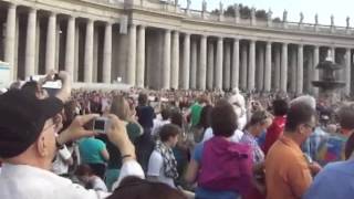 Audiencia Papal 3 de octubre de 2012 [upl. by Staford]