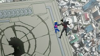 Mob Psycho 100 Season2 Teleporter Shimazaki All Fight Scene [upl. by Maurie]