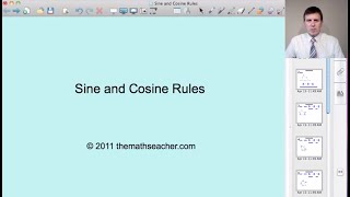 Sine and Cosine Rules GCSE Higher Maths Revision [upl. by Jeanelle]