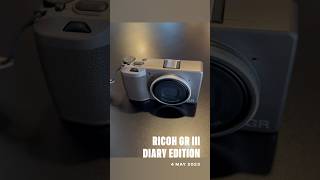 Ricoh GR iii Diary Edition 限量版 [upl. by Ronen]