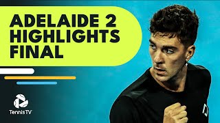 Thanasi Kokkinakis vs Arthur Rinderknech For The Title  Adelaide International 2 Final Highlights [upl. by Burd250]