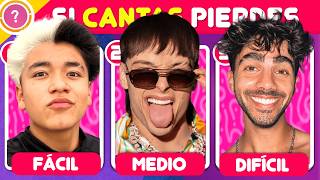 🔥 Si CANTAS pierdes 🎵 Si BAILAS pierdes 😲 Reto Musical Quiz Dificil [upl. by Ardni]