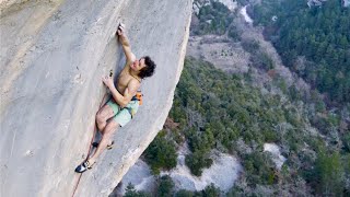 Worlds Hardest Flash  Adam Ondra Climbs 515 9a First Try [upl. by Llerdnek]