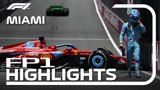 FP1 Highlights  2024 Miami Grand Prix [upl. by Corissa127]