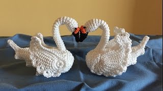 Cigno all Uncinetto tutorial [upl. by Lindy402]