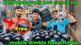 Second hand camera market Kolkata Nahid photography famous shop in metro gali [upl. by Melnick]