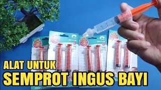 REVIEW SUNTIKAN SILIKON UNTUK CUCI HIDUNG amp SEMPROT INGUS BAYI [upl. by Fita]