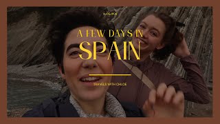 VISITING NORTHERN SPAIN PT 2  VLOG 6  Travels with Chloe [upl. by Htidirrem980]