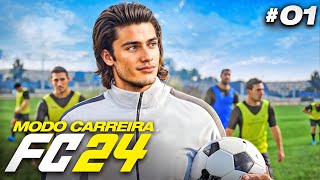 O INICIO DA LENDA  MODO CARREIRA JOGADOR FC 24  Parte 1 [upl. by Eolc]