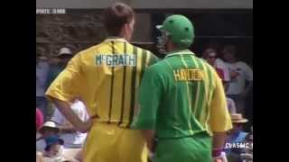 Glenn Mcgrath vs Matthew Hayden Ugly Cricket Fight Sledging [upl. by Fronniah61]