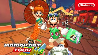 Mario Kart Tour  Winter Tour Trailer [upl. by Bedad]