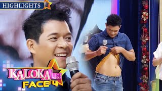 Jericho Rosales KalokaLike nagpakita ng ABS  Its Showtime  KalokaLike Face 4 [upl. by Yerrot]