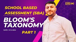 Blooms Taxonomy In 5 Minutes Blooms Taxonomy and Assessment Blooms Taxonomy Cognitive Domain SBA [upl. by Warfold]