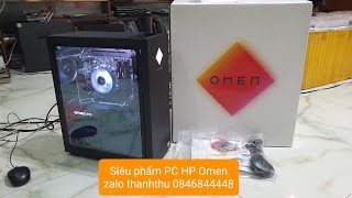 Đã bán PC HP Omen i7 10700F 2916Cpu card RTX 3060ti 8G ram 32 ssd 512  hdd 2T pc [upl. by Welcome174]