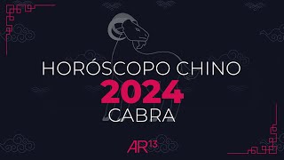 Horóscopo Chino 2024  Cabra  Canal 13 [upl. by Sordnaxela964]